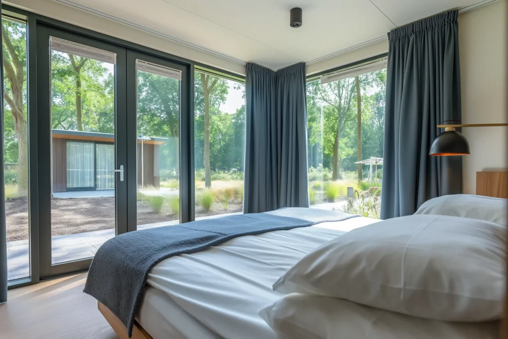 Leisure: Vakantieparken. Dekbedden en gordijnen reiniging.